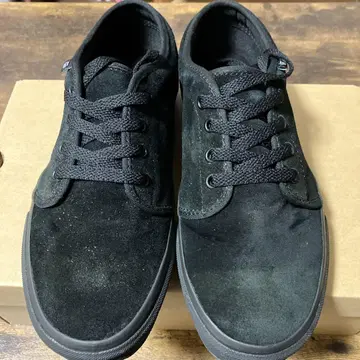 Vans 블랙 스웨이드 스니커즈