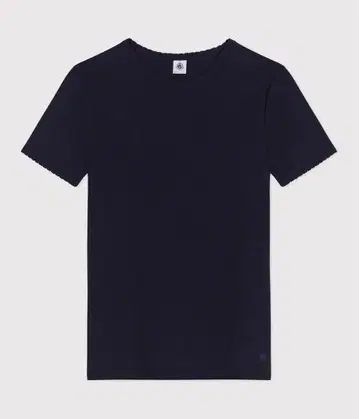 Petit Bateau 티셔츠 네이비