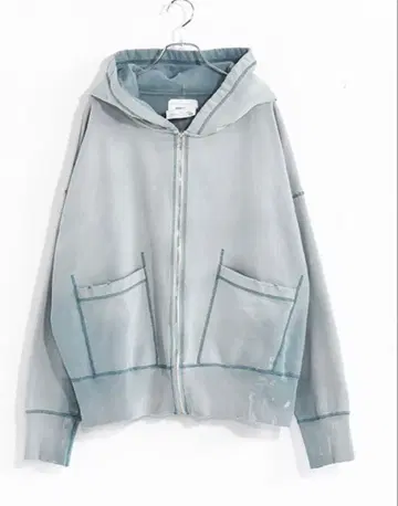 concause FADE FULL ZIP HOODIE BLUE