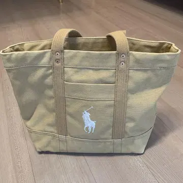 POLO Ralph Lauren 베이지 토트백