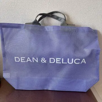 DEAN&DELUCA 라일락 메쉬 토트백 L 사이즈