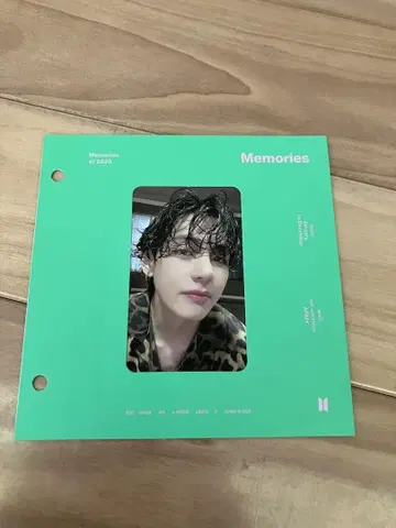 BTS MEMORIES 2020 Blu-ray 트레이딩 카드 태현