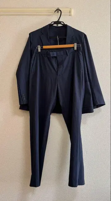 UNIQLO 감동 자켓 셋업 BLUE