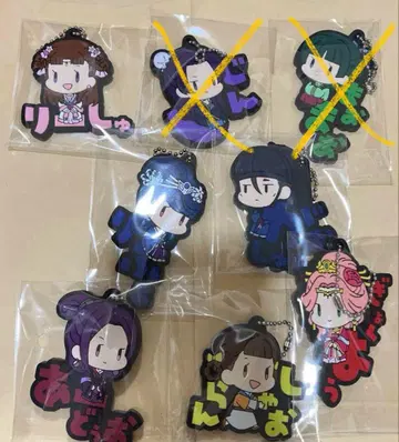 약사의 혼잣말 오나마에 피탄코 러버 마스코트 6세트 굿즈