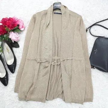 G7070*ZARA 자라 가디건 베이지 M