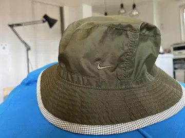 NIKE 리버시블 햇 올리브 그레이