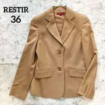 [ RESTIR ] 울 캐시미어 테일러드 재킷 이탈리아 원단 36 슬림핏
