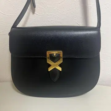 LANCEL 란셀 블랙 가죽 숄더백