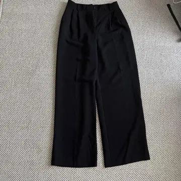 ZARA 다트 와이드 레그 팬츠