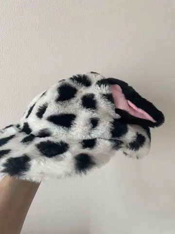 디즈니 레오파드 무늬 모자 58cm