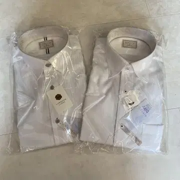 남성용 와이셔츠 반팔 목둘레 39
