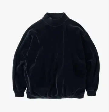 graphpaper Compact Velour Mock Neck