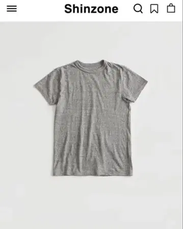 THE SHINZONE 신존 크루넥 CREW NECK 티셔츠