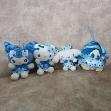 산리오 봉제 인형 4개 세트