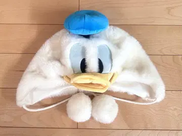 디즈니 도널드 덕 팬캡 머플러캡 귀도리
