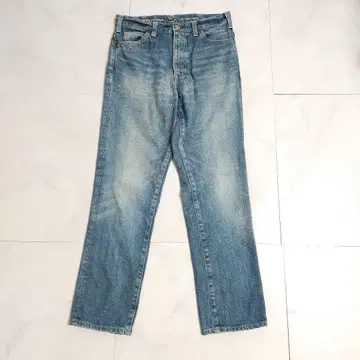 레어 45r 포티파이브아르 블루 데님 청바지