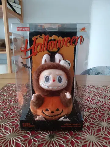 POP MART Halloween 봉제 인형 LABUBU 라부부