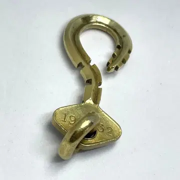 단종품 WEIRDO PADLOCK KEY 탑 놋쇠제