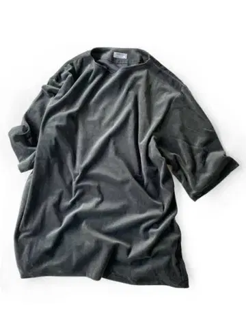 MAATEE&SONS SUVIN VELOUR BOAT TEE