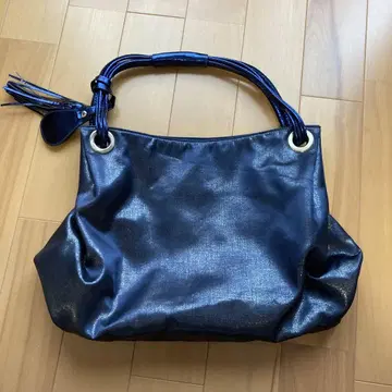 미사용 FRANCESCO BIASIA 네이비 백