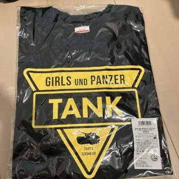 걸즈 앤 판처 GIRLS und PANZER TANK 티셔츠 M