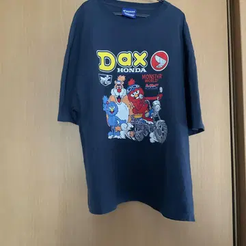 Honda Dax/Monster World 콜라보 T셔츠 M