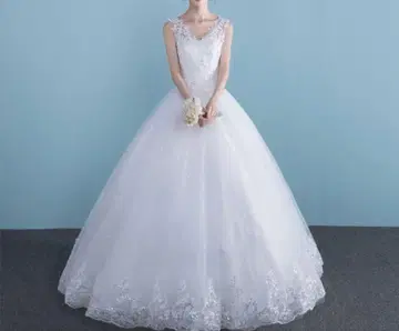 웨딩 드레스 튤 헤드 머리띠 포함