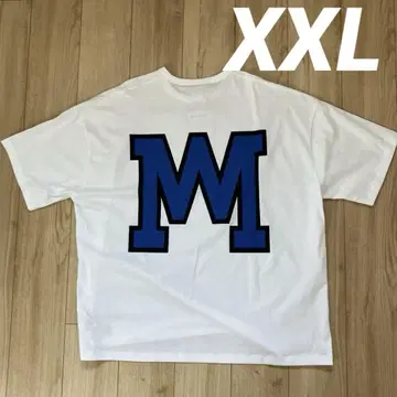 champion x BEAMS by MIN-NANO 프린트 티 XXL