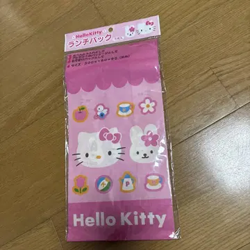 헬로키티 종이 봉투 런치백