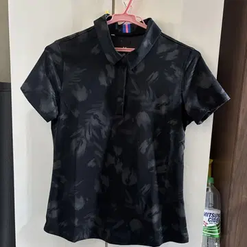 Under Armour 블랙 피케 셔츠 MD