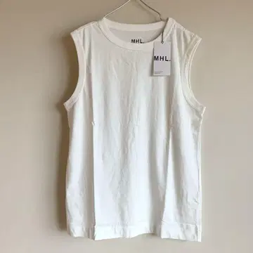 MHL. 마가렛호웰 화이트 탱크탑 L