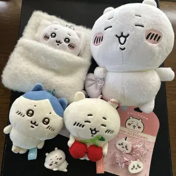 치이카와 (먼작귀) 지역 마스코트 키체인 체리 한정판  묶음 판매