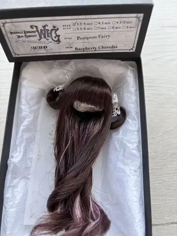 MIMIEL 가발 3.5~4inch 오비츠11 폼폼 페어리