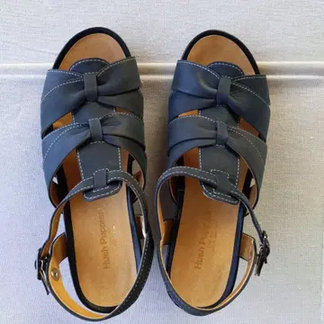 여성용 샌들 블랙 24cm