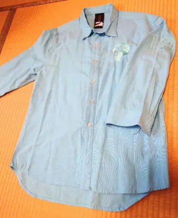 NESTA BRAND 네스타 스카이블루 7부 소매 셔츠 XL