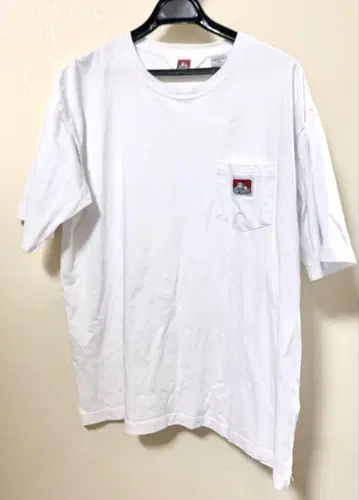 T셔츠 XL BEN DAVIS 헤비 웨이트 크루넥 화이트