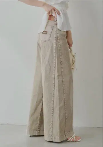 Chico 루즈 와이드 데님
