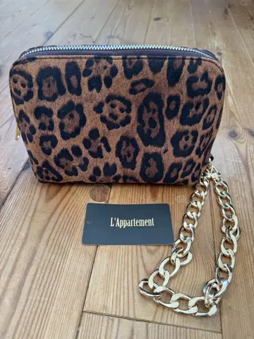 GOOD GRIEF!/굿 그리프 LEOPARD POUCH BAG
