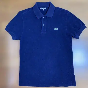 LACOSTE 라코스테 네이비 피케 셔츠 프랑스제 3 사이즈