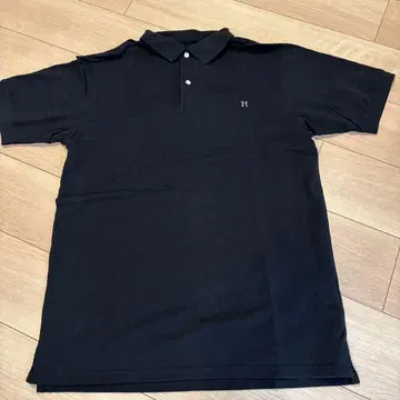 H.R. MARKET 블랙 피케 셔츠 사이즈 4