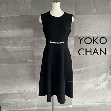 새상품급 YOKO CHAN 요코  펄 원피스 A라인
