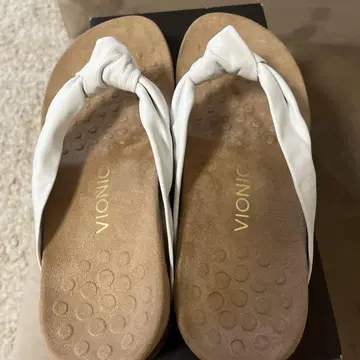 VIONIC PIPPA 플립플랍 화이트 25