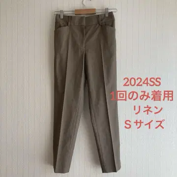 [ 2024 SS ] PLST*린넨 블렌드*스틱 팬츠*S
