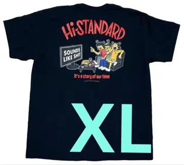 Hi-STANDARD SLS 티셔츠 하이 스탠다드 피자 오브 데스 XL