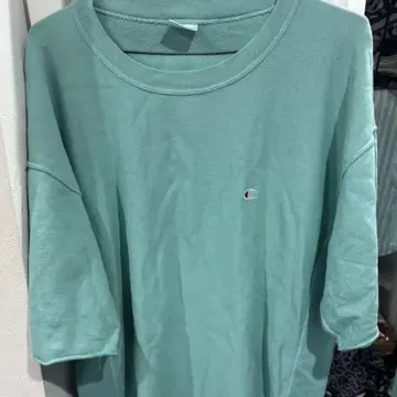 Champion Reverse Weave 티셔츠 XL 민트 그린