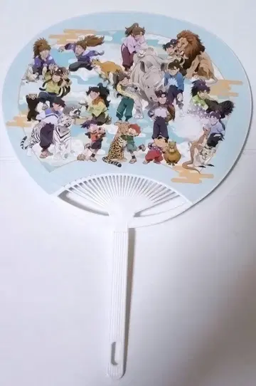 닌타마 도부 동물공원 콜라보 부채 2