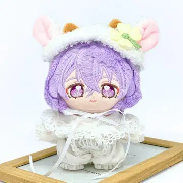 10~12cm 인형 옷 시로모코 양 드레스 봉제인형 옷 이츠누이 앙스타