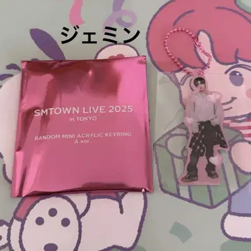 SMTOWN LIVE 2025 랜덤 미니 아크릴 키링 A 재민