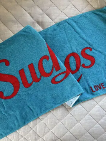 Suchmos 로고 타월 (블루)