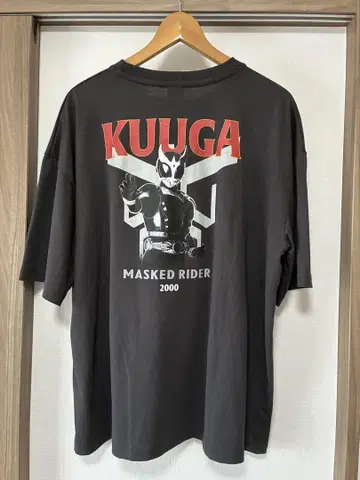 KUUGA MASKED RIDER 2000 티셔츠 블랙 L 사이즈